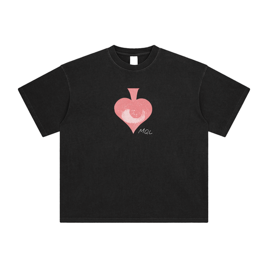 CRIMSON LOGO TEE